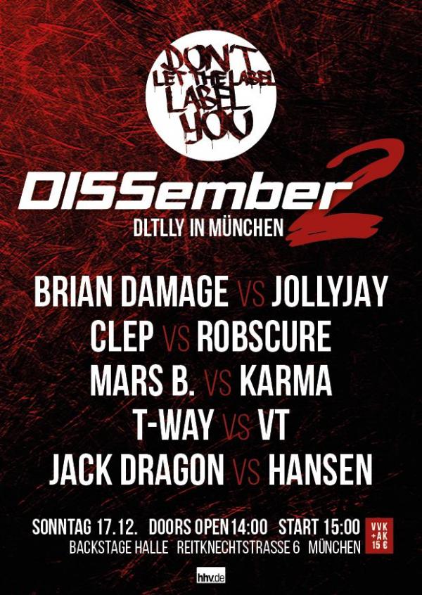 DLTLLY: Don't Let The Label Label You - DISSember 2