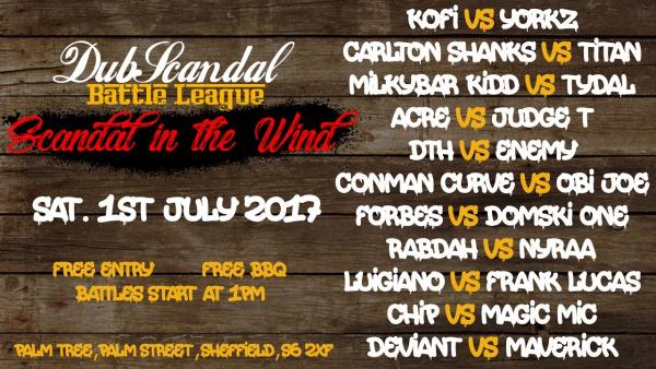 DubScandal Battle League - Scandal in the Wind