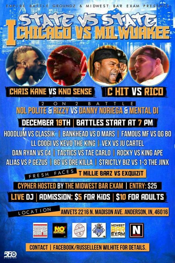 Empire Battle Groundz - State vs. State I - Chicago vs. Milwaukee