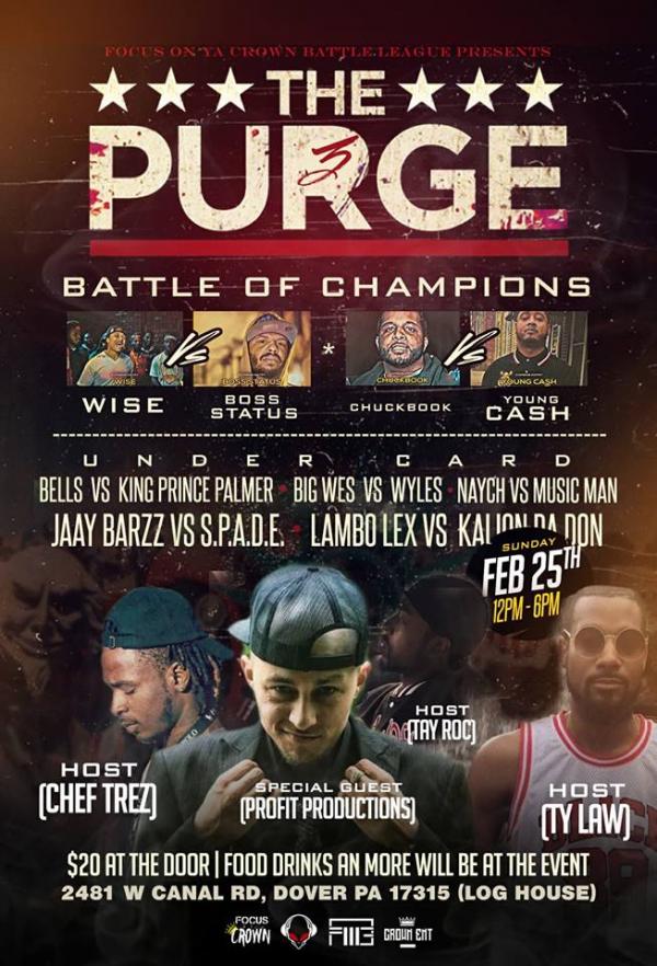 Fuck Your Feelings Battle League - The Purge 3 (Focus On Ya Crown Battle League)