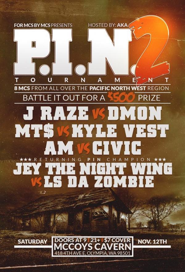 For MCs By MCs - P.I.N. 2 Tournament