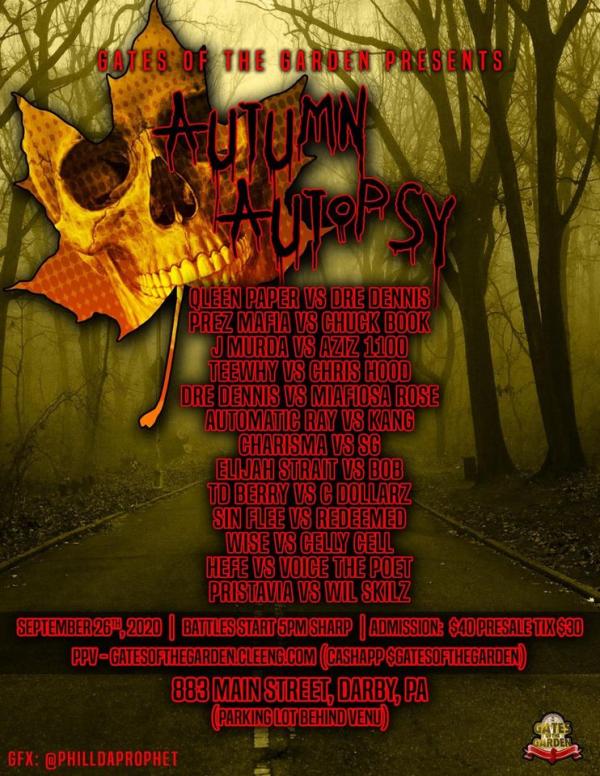 Gates of the Garden - Autumn Autopsy 2020