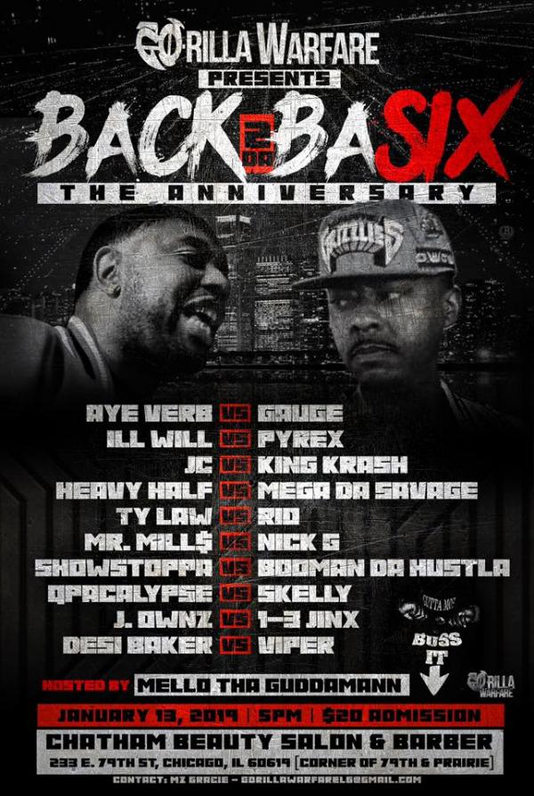 Go-Rilla Warfare - Back 2 da BaSIX: The Anniversary