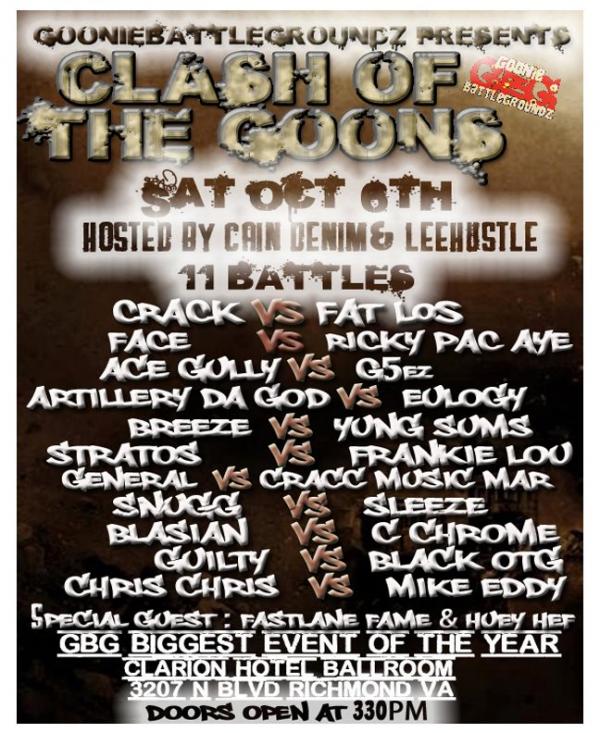 Goonie Battlegroundz - Clash of the Goons