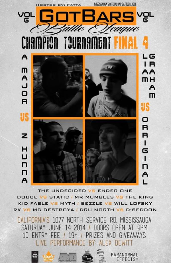 GotBars Battle League - Got Bars Battle League Vol 6