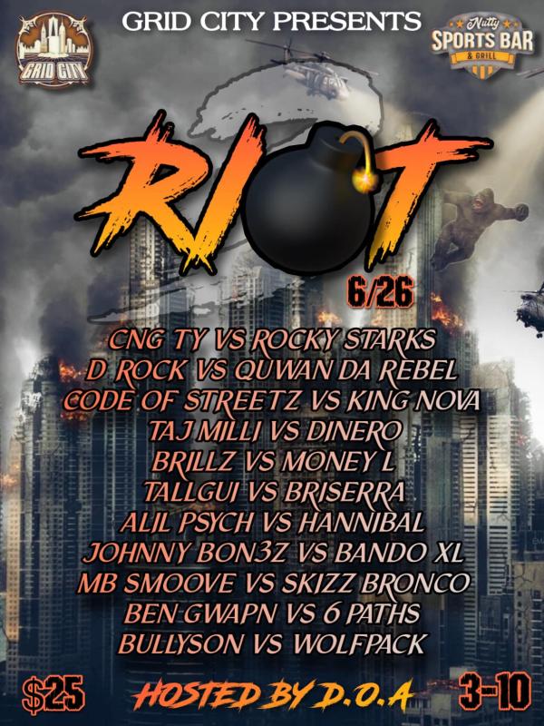Grid City Battle League - Riot 3