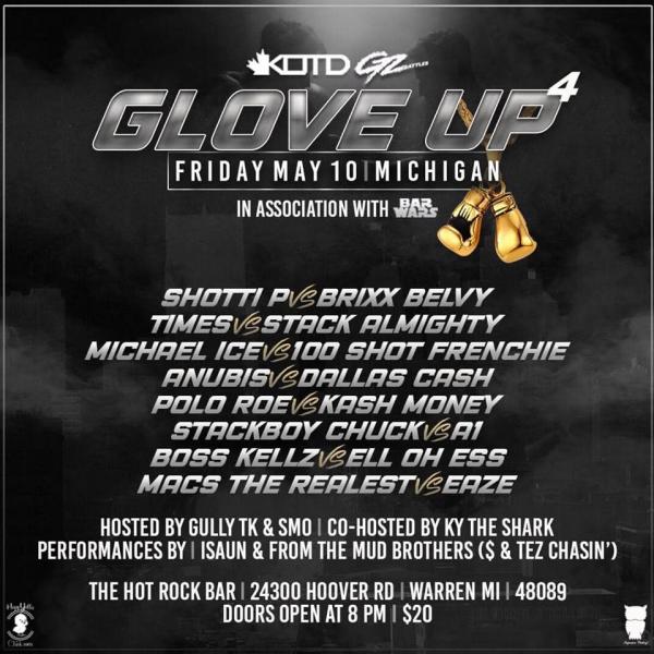 Ground Zero Battles - Glove Up Detroit 4