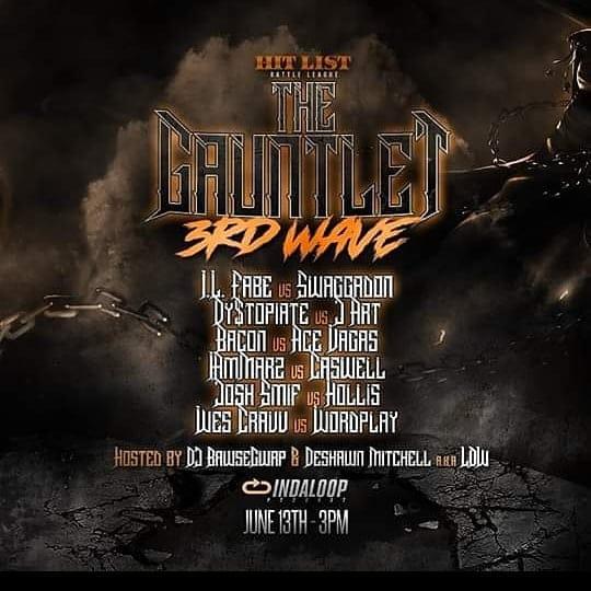 Hit List Battle League - The Gauntlet: 3rd Wave