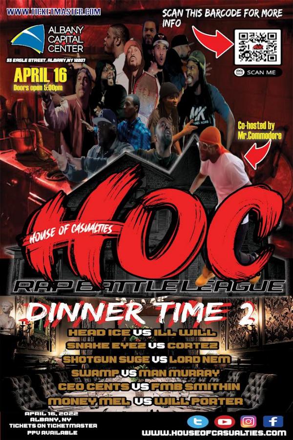 HOC: House of Casualties Rap Battle League - Dinner Time 2