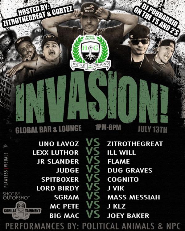 Home Grown Battle Ground - Invasion (Home Grown Battle Ground)