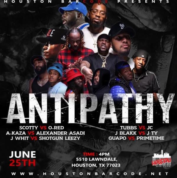 Houston Bar Code - Antipathy