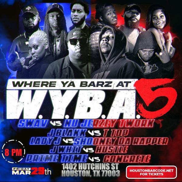 Houston Bar Code - Where Ya Bars At 5