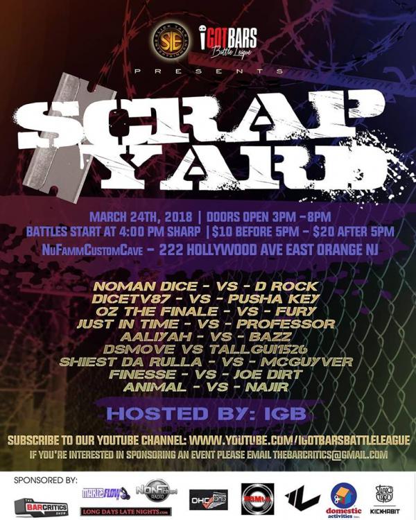 iGotBars Battle League - Scrap Yard