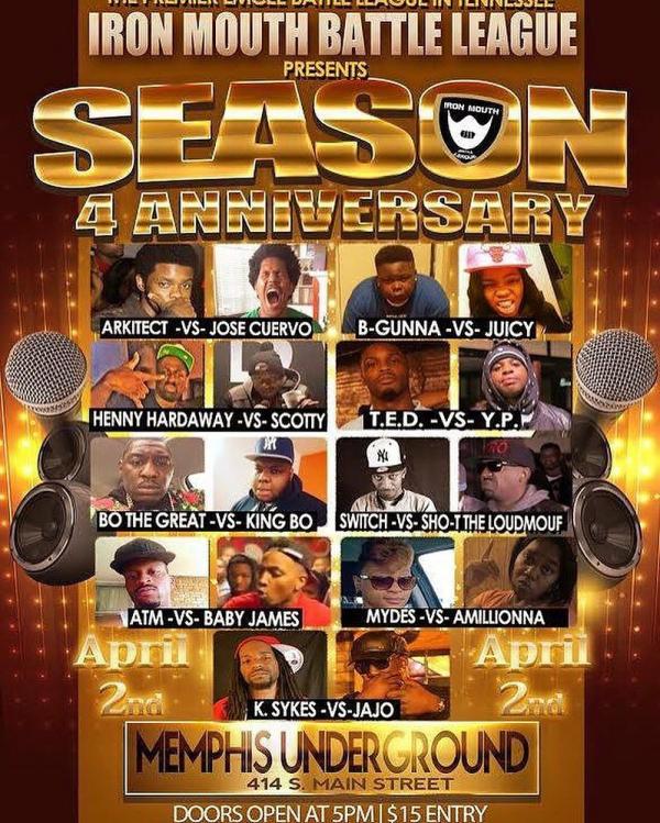 Iron Mouth Battle League - Season 4 Anniversary