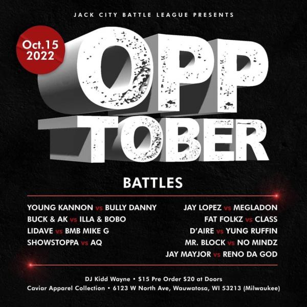 Jack City Battle League - Opp-Tober