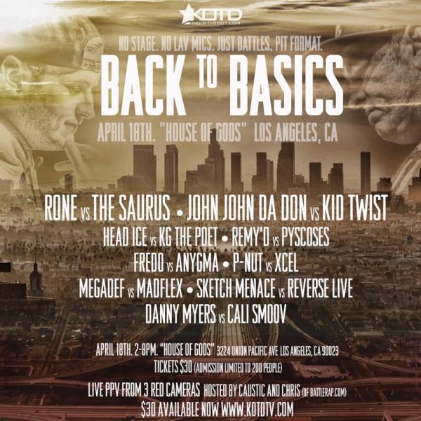 KOTD: King of the Dot - Back to Basics