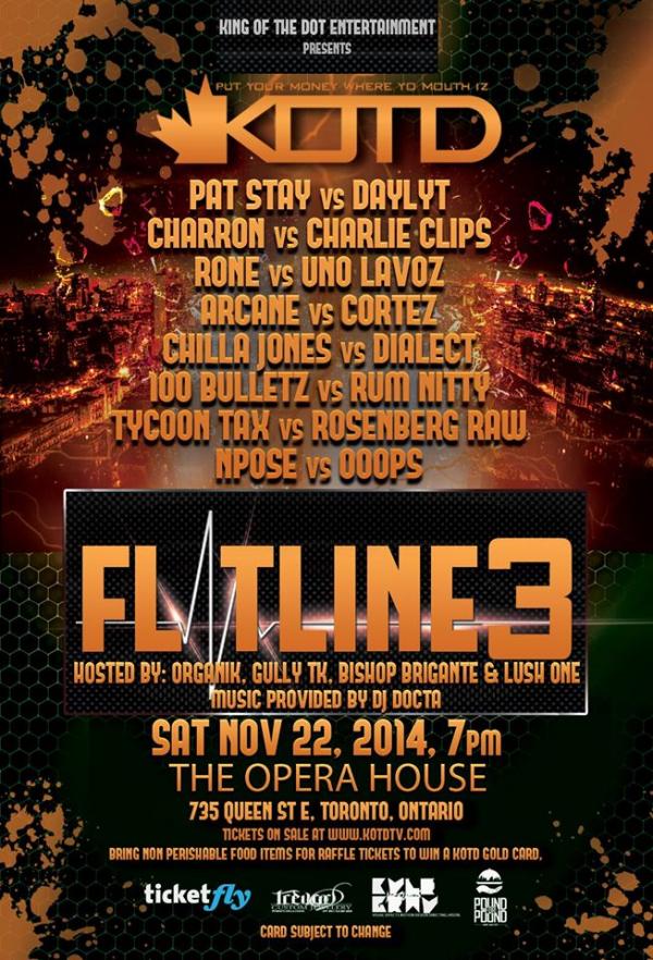 KOTD: King of the Dot - Flatline 3