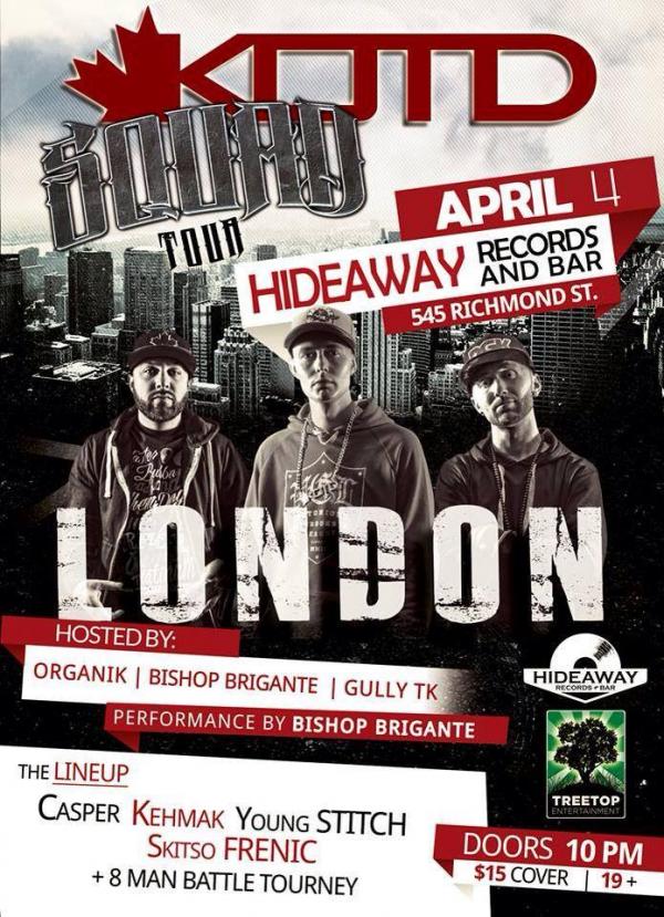 KOTD: King of the Dot - KOTD Squad Tour - London