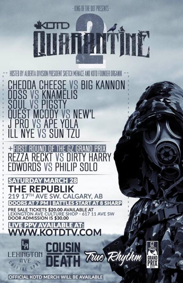 KOTD: King of the Dot - Quarantine 2 (KOTD: King of the Dot)