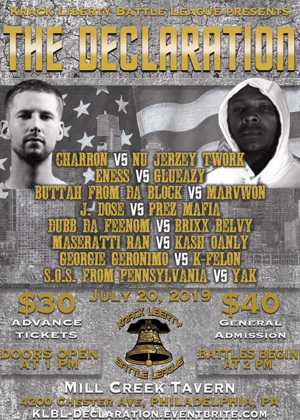 Krack Liberty Battle League - The Declaration