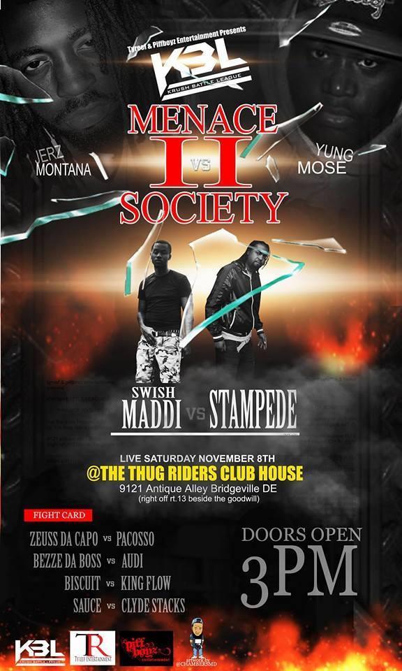 Krush Battle League - Menace II Society