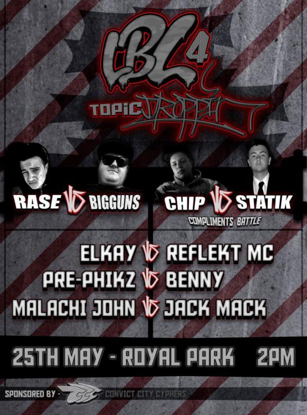 Launceston Battle League - Topic Droppin