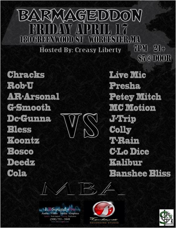 Massacre Battle Association - Barmageddon - MBA