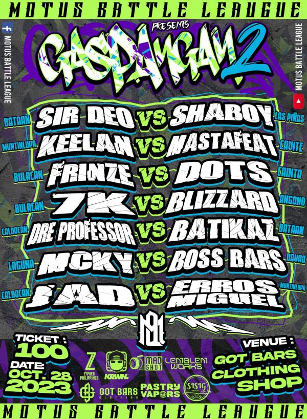 Motus Battle League - Gaspangan 2