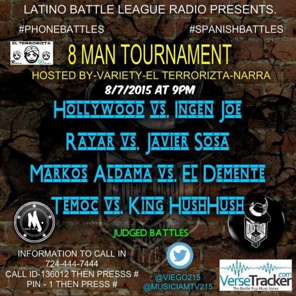 MusicIAmTV Battles - 8 Man Tournament (MusicIAmTV)