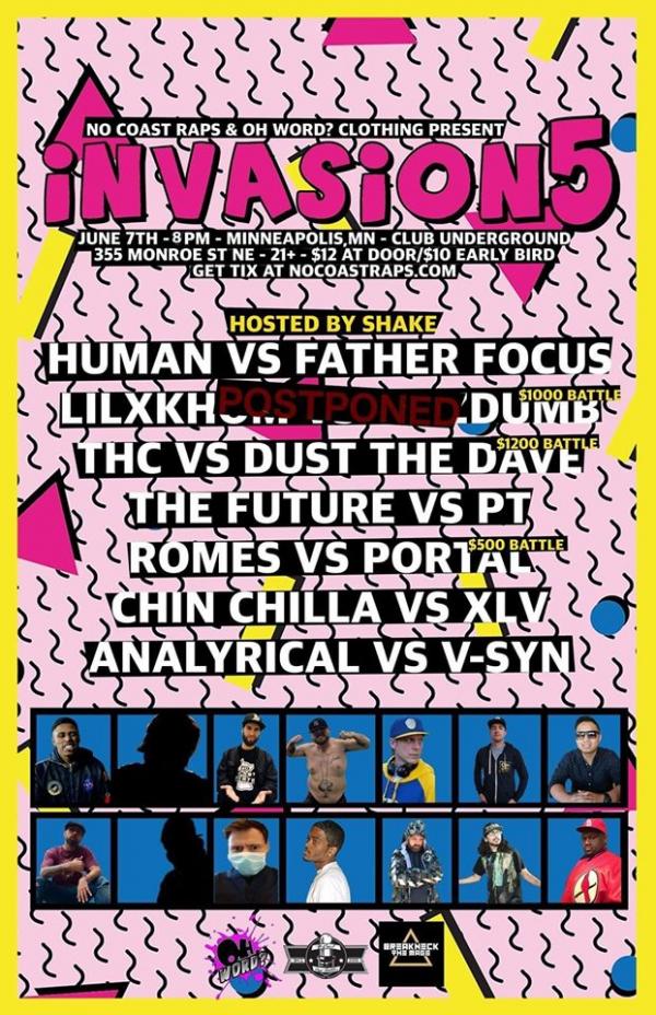 No Coast Raps - Invasion 5