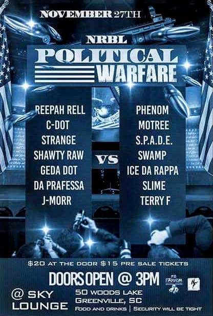 No Ransom Battle League - Political Warfare