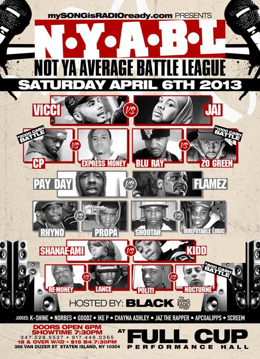 Not Ya Average Battle League - NYABL