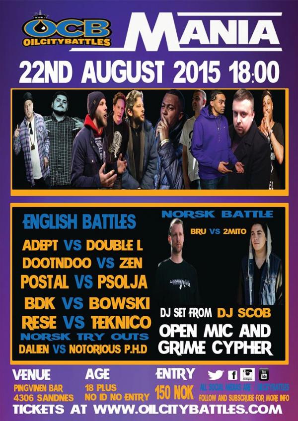 Oil City Battles - OCB Mania