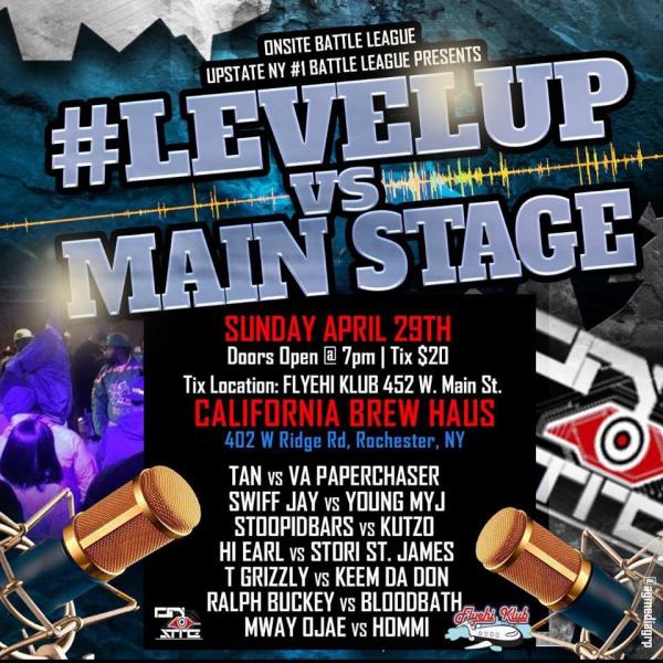 Onsite Battle League - Level Up vs. Main Stage