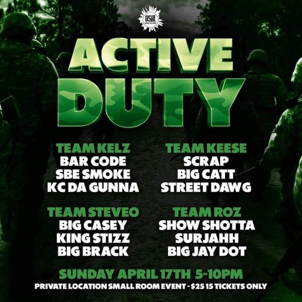 Our Society Battle League - Active Duty