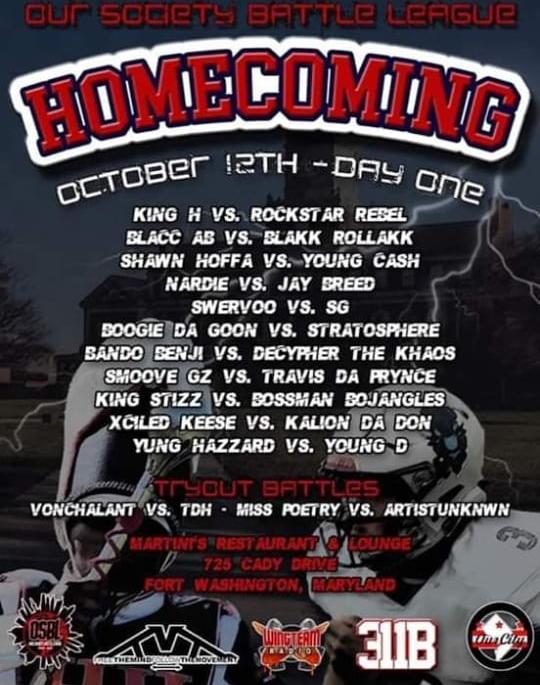 Our Society Battle League - Homecoming (Our Society Battle League)