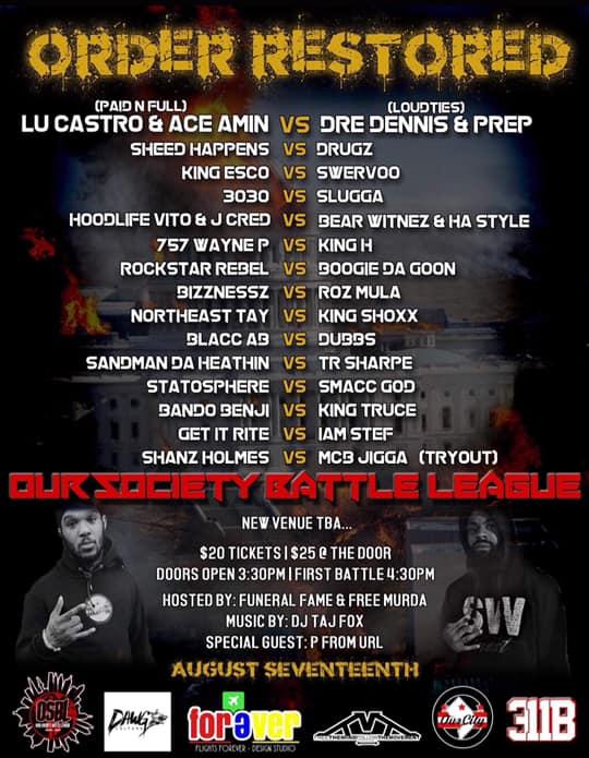 Our Society Battle League - Order Restored