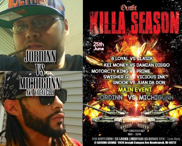Outfit Battle Rap League - Killa Season