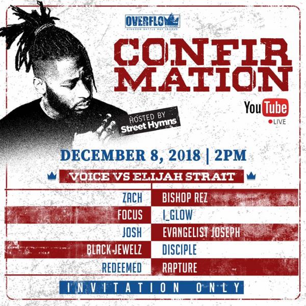 Overflow Rap League - Confirmation
