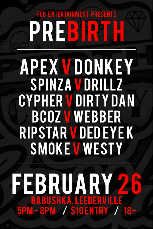 Perth City Battles - PreBirth