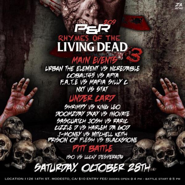 Power and Respect - Rhymes of the Living Dead 3