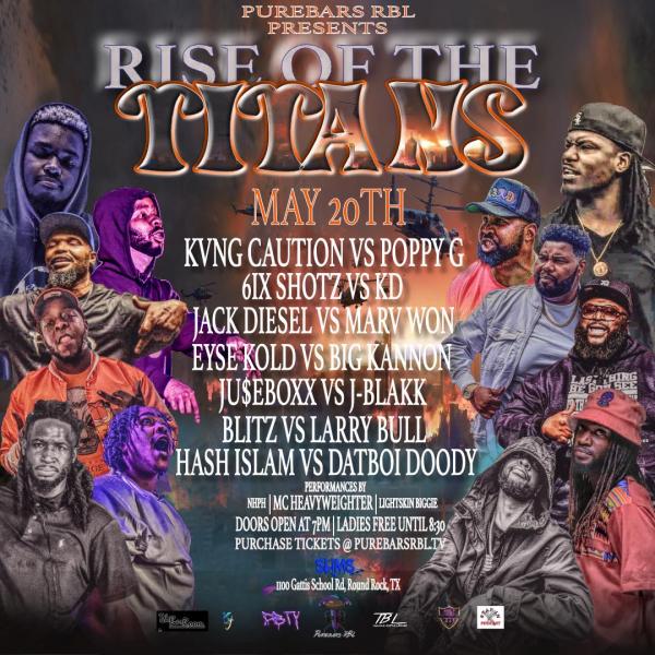 Pure Bars Rap Battle League - Rise of the Titans