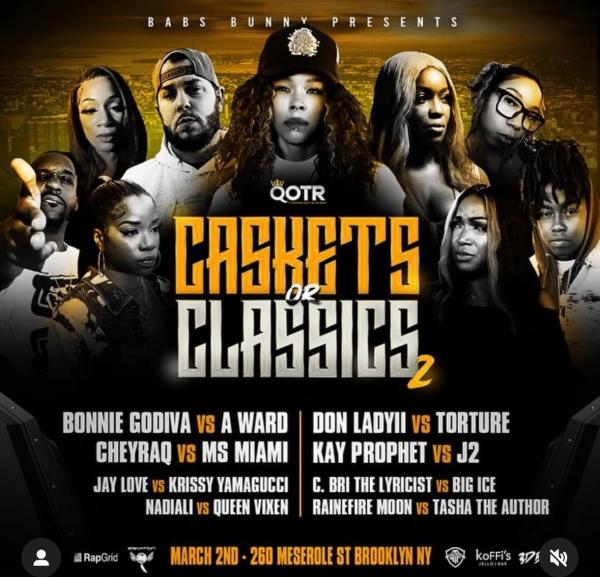 QOTR: Queen of the Ring - Caskets or Classics 2