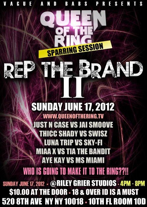 QOTR: Queen of the Ring - Rep The Brand II