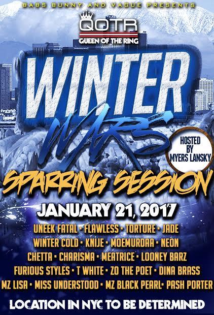 QOTR: Queen of the Ring - Winter Wars - Sparring Session