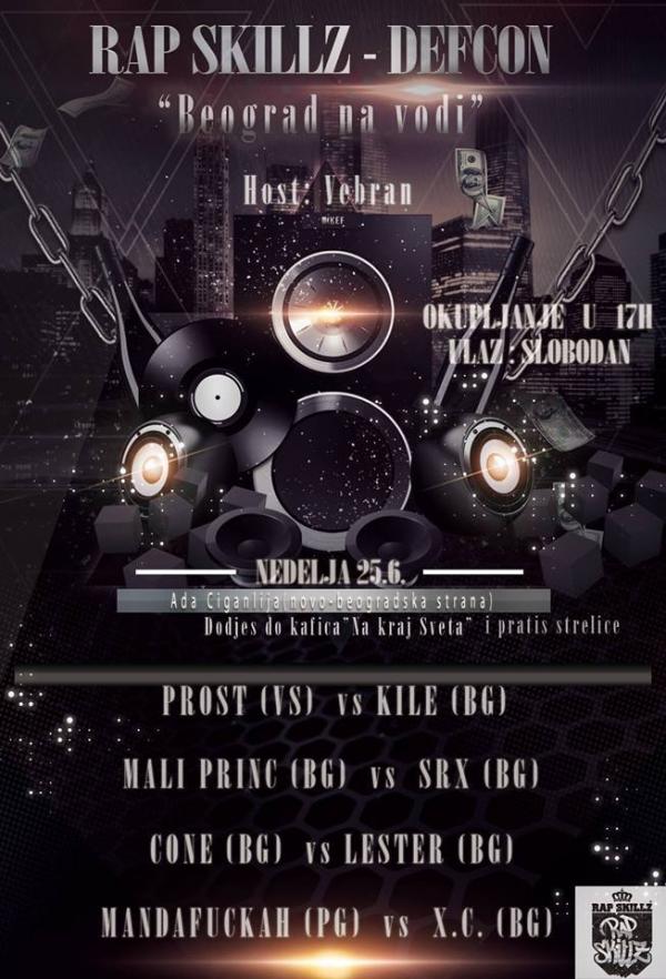Rap Skillz Channel - Defcon 5: Beograd Na Vodi