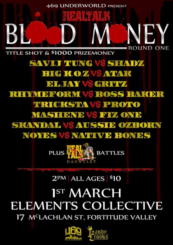 Real Talk Battle League - Blood Money