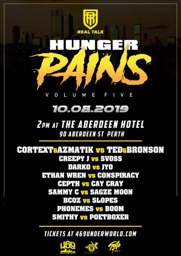 Real Talk Battle League - Hunger Pains: Volume Five