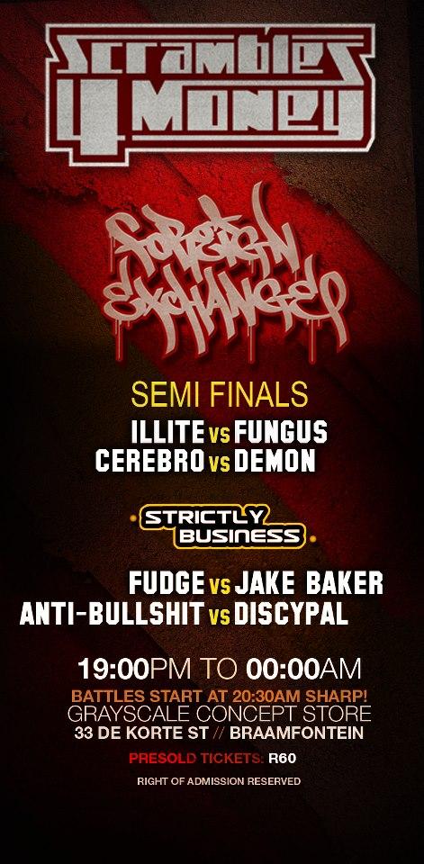 Scrambles 4 Money - Foreign Exchange - Semi Finals