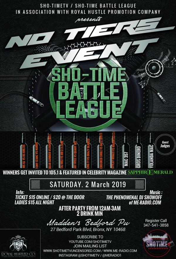 Sho-Time Battle League - No Tiers
